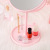 HD Rotatable Mirror Makeup Mirror Portable Desktop Cute Cat Ears Princess Mirror