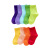 22 Children's Spring and Summer Pure Color Double Needle Tube Socks Candy Color Boys and Girls Baby Cotton Socks Students' Socks Factory Wholesale