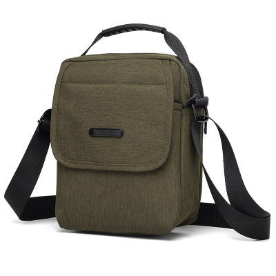 Wholesale Men's Bag Small Shoulder Bag Men's Nylon Cloth Casual Waterproof Mini Multifunctional Crossbody Small Bag Portable Shoulder Bag