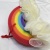New Creative Colorful Rainbow Bath Ball Sponge Flower Bath Foam Bath Sponge