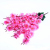  Silk Flower Artificial Cherry Spring Plum Peach Blossom Branch Home Wedding Decorative Flowers Plastic Peach Bouquet