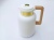 New Thermal Pot Glass Liner Beech Handle Coffee Pot Household Thermal Kettle Foreign Trade Export Large Capacity 1.0L
