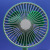 [Lingpan Little Fan Hot Sale] Strong Wind Shaking Head Office Learning Desktop Fan Light Clip Desktop