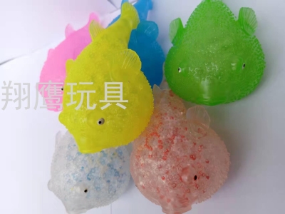 Factory Direct Sales Hot Sale Squeezing Toy Vent Toy Cute Decompression Colorful Beads Puffer Pressure Reduction Toy