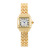 Tik Tok New Square Watch Elegant Fashion Steel Belt Diamond Women's Watch Simple Roman Digital Quartz Watch
