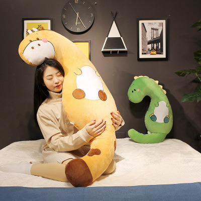 Foreign Trade Factory Direct Sales Dinosaur Pillow Figurine Doll Stuffed Doll Swing Long Sleeping Pillow Cushion Gift