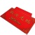 Festive Red Safe Trip Home Entrance Floor Mat Household Earth Removing Wear-Resistant Floor Mat Welcome to Door Mat