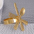 Cross-Border Tableware Creative Knives, Spoons, and Forks Napkin Ring Napkin Ring Hotel Decoration Supplies Napkin Ring