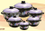 18-28cm6-Piece Enamel Set Pot Dual-Sided Stockpot Stew Pot