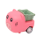 Cartoon Animal Pull Back Car Engineering Vehicle Plastic Toy Gift Capsule Toy Blind Box