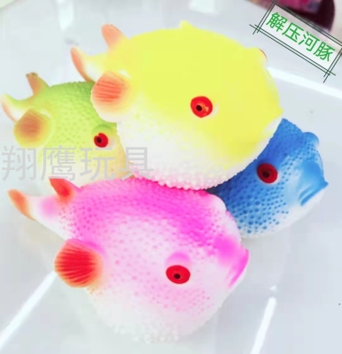 Factory Direct Sales Squeezing Toy Vent Toy Cute Decompression Flour Puffer Foam Lamp Puffer Pressure Reduction Toy