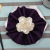 European Creative White Flower Zinc Alloy Napkin Ring Pearl Stamen Napkin Ring Catering Supplies Factory Direct Sales