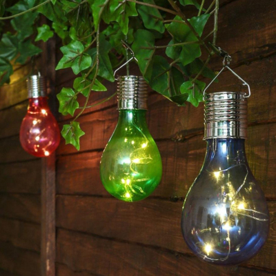 Solar Garden Decorative Lamp Solar Bulb Hanging Lamp Solar LED Bulb Waterproof