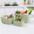 W15-2220 Multi-Functional Fashion Storage Basket Home Dirty Clothes Portable Hollow Solid Color Storage Box Factory Direct Sales
