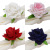 Champagne Rose Flowers Napkin Ring Valentine's Day Hotel Napkin Ring Creative Hemp Rope Woven Napkin Ring Napkin Ring