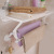 Shuangqing Wall-Mounted Strong Suction Kitchen and Bathroom Two-Layer Double Rod Bath Rack Stainless Steel Towel Rack