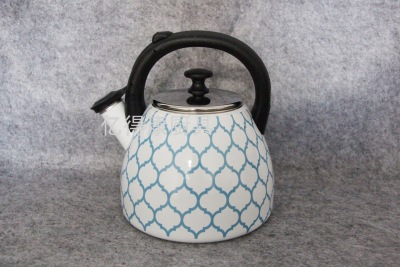 2.8L Kettle Enamel Kettle Whistle Kettle Teapot Water Pitcher