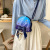 Foreign Trade New Fantasy Creative Jellyfish Shoulder Bag Pearl Bow Rivet Crossbody Bag Contrast Color Letter Women Bag