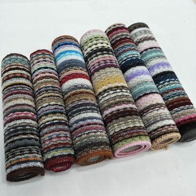 Bathroom Door Mat Floor Mat High and Low Circle Carpet Grain Mat Jacquard Polypropylene Microfiber