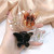 Acrylic Transparent Butterfly Grip Retro Girl Hair Claw Bang Clip Hairpin Little Fairy Forest Hair Accessories
