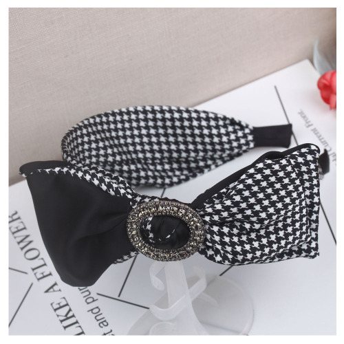 jewelry wholesale asymmetric bow wide-brimmed headband female korean internet celebrity hairpin simple all-match hair accessories headband