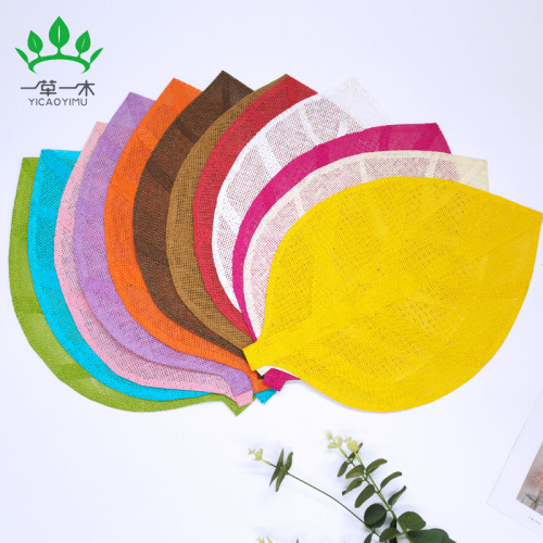 new paper leaves woven placemat restaurant decoration placemat kindergarten creative classroom wall background decoration props