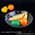 F29-601 AIRSUN Fruit Color Transparent Non-Fragile Plastic Fruit Plate Snack Nut Snack Plate Dried Fruit Tray