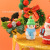 Christmas Stereo Cake Ornaments Santa Claus Snowman Elk Cake Decoration Card Cake Doll Ornaments