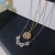 Clover Necklace One Style for Dual-Wear Best-Seller on Douyin Light Luxury Minority Valentine Gift Adjustable Inlaid Zircon