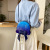 Foreign Trade New Fantasy Creative Jellyfish Shoulder Bag Pearl Bow Rivet Crossbody Bag Contrast Color Letter Women Bag