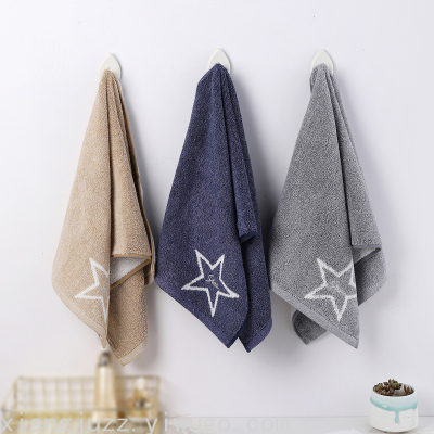 Colorful Star New 100% Cotton Towel High-End Towel Absorbent Towel XINGX Towel Supermarket Towel Present Towel