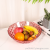 F29-601 AIRSUN Fruit Color Transparent Non-Fragile Plastic Fruit Plate Snack Nut Snack Plate Dried Fruit Tray