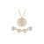 Clover Necklace One Style for Dual-Wear Best-Seller on Douyin Light Luxury Minority Valentine Gift Adjustable Inlaid Zircon