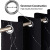 Wholesale Amazon Hot Silver Wave Strip Line Points Aluminum Foil Shading Curtain Finished Light Luxury Foreign Trade Cross-Border American Curtain