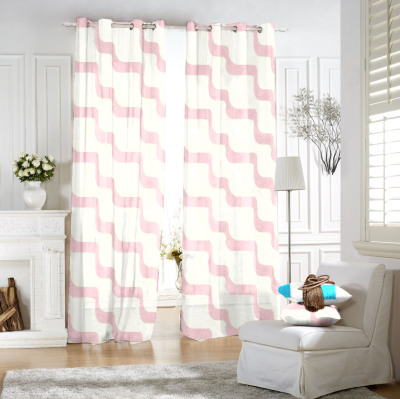 Jacquard Mesh Curtains Living Room Bedroom Study Curtain sheer fabric ready made curtain Wholesale