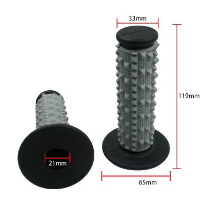 Motorcycle off-Road Glue Modification Accessories Handle Gel 3D Large Particle Non-Slip Hand Grip Soft Rubber Throttle Handle Rubber Sleeve