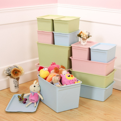 W15- 2015 Kitchen Covered Plastic Storage Box Large Sundries Colorful Storage Box Children Storage Organizing Box