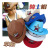 Summer Korean Style Baby Boy Outdoor Sun Hat Beach Sun-Proof Straw Hat Five-Pointed Star Knight Hat Factory Direct Sales