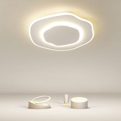 Bedroom Light Nordic Creative round Study Ceiling Light Simple Modern Atmosphere Cozy and Romantic Master Bedroom Room Lights