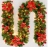 Christmas Decorations Christmas Wreath Artificial Wreath Door Hanging Showcase Tool Background Christmas Tree Accessories