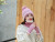 Winter Korean Knitted Hat Women's Warm Scarf Thickened Cycling Cap Winter Earlap Woolen Hat