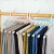 Household Multifunctional Pants Rack Pants Hanger Retractable Folding Trouser Press Multi-Layer Pants Hanger TikTok Multifunctional Magic Hanger