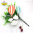 Baking Birthday Cake Decorative Planting Flags Inserts Color Hot Air Balloon Clouds Party Dessert Bar Layout Card