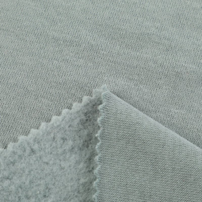 Brushed Fabric Hoodie Polyester Cotton Brushed Fleece Fabric for Garment Trousers and Casual Wear
