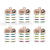 Factory Supply 2022 Cross-Border New Arrival Double Eyelid Flash Silver Light Eyeliner Stickers Double Eyelid Sexy Enchanting Eyelash Stickers