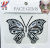 Butterfly Acrylic Stickers Face Pasters New Diamond Sticker Halloween Creative Performance Party Role Playing Facial Resin