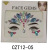 Foreign Trade Face Tattoo Stickers Set Free Combination Single Grain with Glue Forehead Face Rhinestones Paster Adhesive Acrylic