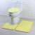 European and American Simple Nest Bee Thin Flannel 8mm Bathroom Absorbent Non-Slip Carpet Floor Mat Toilet Three-Piece Carpet