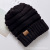 2020 New European and American Winter Foreign Trade Knitted Hat Labeling Knitted Woolen Cap Outdoor Keep Warm Pullover Hat