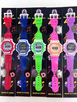 Children's Electronic Watch, Colorful LCD Watch